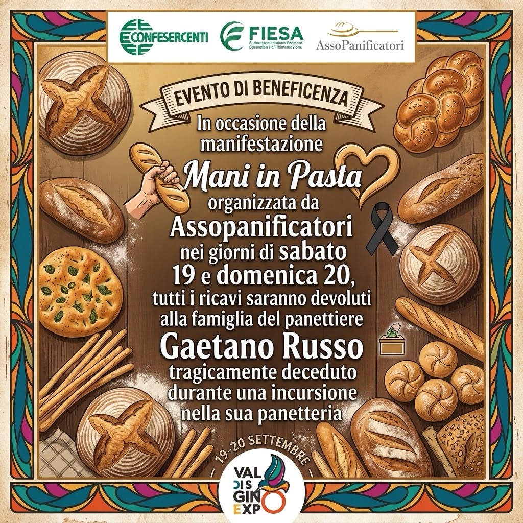 Fiesa e Assopanificatori: Val di Sangro Expo 2026, successo straordinario per Confesercenti